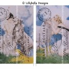 Louis Icart - 5 x 7 inch Color Postcards - Vintage Style - 2 total
