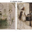 Louis Icart - 5 x 7 inch Color Postcards - Vintage Style - 2 total