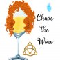 Drunk Merida ~ Brave Watercolor Wine with Quote 8" x 10" + Greeting Card