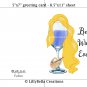 Drunk Rapunzel ~ Tangled Watercolor Wine with Quote 8" x 10" + Greeting Card