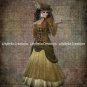 Steampunk Victorian Lady Digital Art Prints ~ 8" x 10" - 4 prints - Customize hair and/or skin color