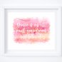 Dance is an Art Quote on Watercolor Art Print: 10" x 8"