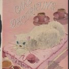 1957 Vintage Good Housekeeping's New Book of Cake Decorating Magazine Pages ~ 23 Cakes