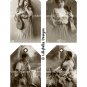 Vintage Style Gypsy - 3 x 5 inch Tags - 16 total
