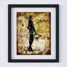 Catwoman ~ DC Comics Dictionary Digital Art Print ~ 8" x 10" - Selina Kyle - Anne Hathaway