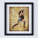 Wonder Woman ~ DC Comics Dictionary Digital Art Print ~ 8" x 10" Justice League - Diana Prince