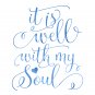 It is Well With My Soul ~ Song - 2 Watercolor Art Prints: 8" x 10" ~ Hymn, Bible, God, Lord, Church