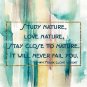 Frank Lloyd Wright Quote Watercolor Digital Art Print ~ 11" x 14" Architect, Falling Water