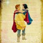 Snow White & the Prince - Digital Art Prints (Blend or Fade into story): 11" x 14"