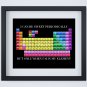 2 Periodic Table Art Prints: 10" x 8" ~ I Can Be Sweet Periodically...