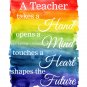 A Teacher takes a Hand... ~ Digital Art Print ~ 8" x 10"
