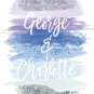 Choose 2 names (personalized) ~ Watercolor Brush Art Print: 8" x 10" ~ Wedding, Family, etc...