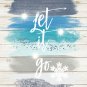 Frozen Elsa Watercolor Brush Art Print with Quote: 8" x 10" Let it Go