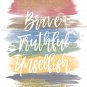 Pinocchio ~ Watercolor Brush Art Print with Quote: 8" x 10"