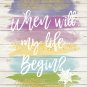 Rapunzel - Tangled Watercolor Brush Art Print with Quote: 8" x 10"