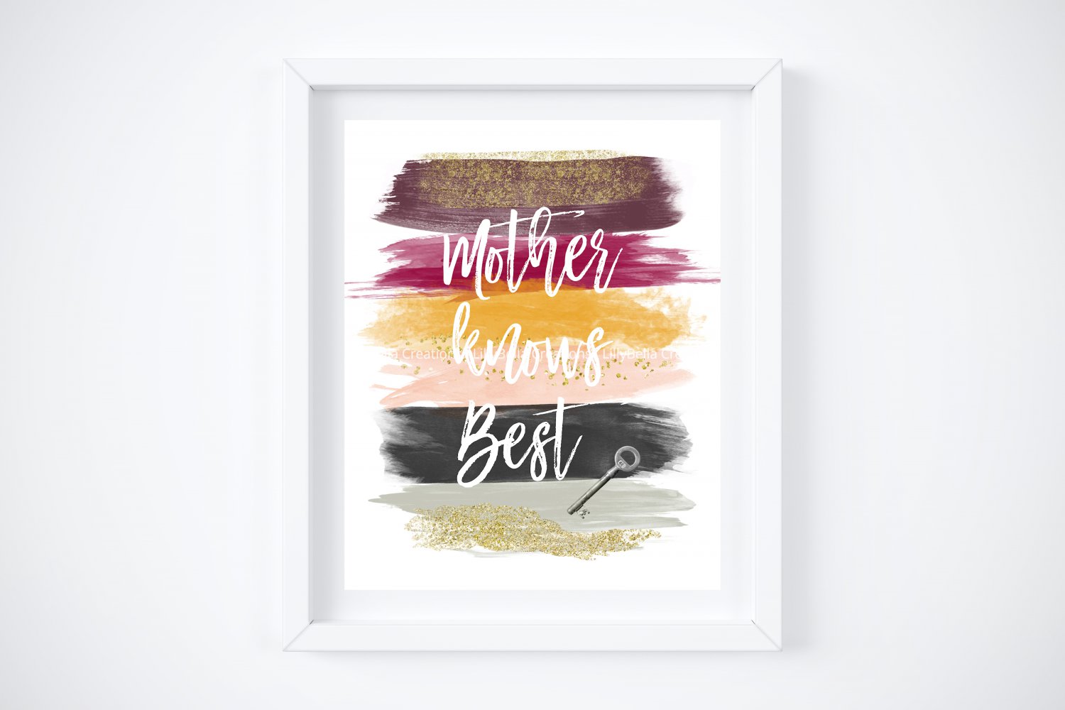 Mother Gothel - Rapunzel - Tangled Watercolor Brush Art Print with Quote: 8" x 10"