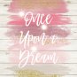 Aurora - Sleeping Beauty Watercolor Brush Art Print with Quote: 8" x 10"