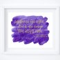 Harry Potter - Albus Dumbledore Watercolor with Quote 10" x 8"