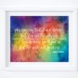 John Lennon Song Watercolor Digital Art Print ~ 14" x 11" ~ Imagine, Peace, Love & Dreamer