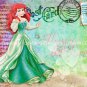 Valentines Day Ariel ~ The Little Mermaid - 5 x 7 inch Color Postcards - Vintage Style - 2 total