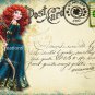St. Patrick's Day Merida - Brave - 5 x 7 inch Color Postcards - Vintage Style - 2 total