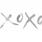 XOXO Foil Art Prints: 10" x 8" (Gold, Silver, Copper, Rose Gold & Black)