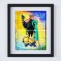 Despicable Me Dictionary Digital Art Print ~ 8" x 10" ~ Minions, Felonius Gru, Lucy Wilde