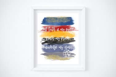 Doctor Strange ~ Marvel Watercolor Brush Art Print with Quote: 8" x 10"