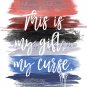 Spider-man ~ Marvel Watercolor Brush Art Print with Quote: 8" x 10"