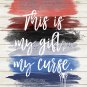 Spider-man ~ Marvel Watercolor Brush Art Print with Quote: 8" x 10"