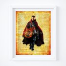 Doctor Strange ~ Marvel Dictionary Digital Art Print ~ 8" x 10"