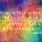 John Lennon Song Watercolor Digital Art Print ~ 14" x 11" ~ Imagine, Peace, Love & Dreamer
