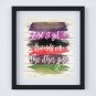 Dr. Facilier - Princess & Frog Watercolor Brush Art Print with Quote: 8" x 10" ~ Witch Doctor