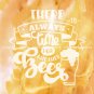 There is always time for another Beer ~ Watercolor Art Print: 8" x 10" ~ Alcohol, Malt, Man Cave