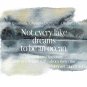 Not Every Lake Dreams... Watercolor Brush Art Print with Quote: 10" x 8" ~ Hiking, Boating, Camping