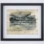 Not Every Lake Dreams... Watercolor Brush Art Print with Quote: 10" x 8" ~ Hiking, Boating, Camping