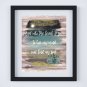 Into the Forest I Go - Watercolor Brush Art Print w/Quote: 8" x 10" ~ to lose my mind & find my soul