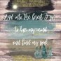 Into the Forest I Go - Watercolor Brush Art Print w/Quote: 8" x 10" ~ to lose my mind & find my soul
