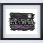 Edgar Allan Poe ~ Dream within a Dream Watercolor Brush Art Print with Quote: 8" x 10"