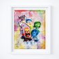 Inside Out ~ Dictionary Digital Art Print ~ 8" x 10" ~ Inside Out Emotions
