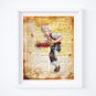 Gepetto ~ Pinocchio Dictionary Digital Art Print ~ 8" x 10"
