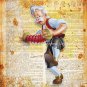 Gepetto ~ Pinocchio Dictionary Digital Art Print ~ 8" x 10"