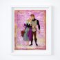 Briar Rose - Aurora & Prince Phillip ~ Sleeping Beauty Dictionary Digital Art Print ~ 8" x 10"