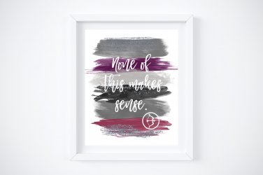 Hawkeye ~ Marvel Watercolor Brush Art Print with Quote: 8" x 10"