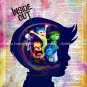Inside Out ~ Dictionary Digital Art Print ~ 8" x 10" ~ Inside a Boy's Head Emotions
