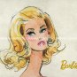 8 Barbie Mixed Media Watercolor ~ DIGITAL PRINTS ~ Choice ~ Barbie +, Patents 1961 & 1965
