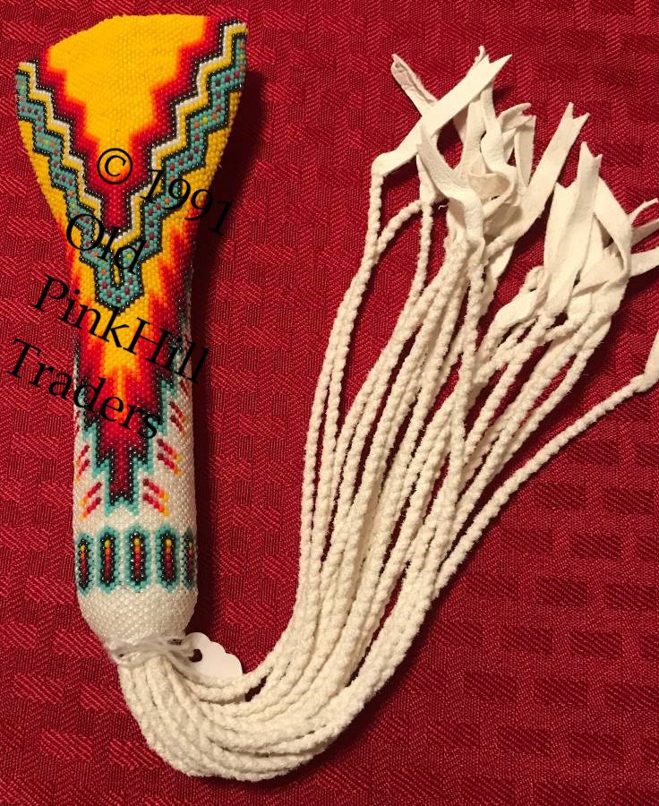 beaded handle