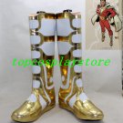 Samurai Sentai Shinkenger Power Rangers Forest Animal Shinken Yellow cosplay shoes