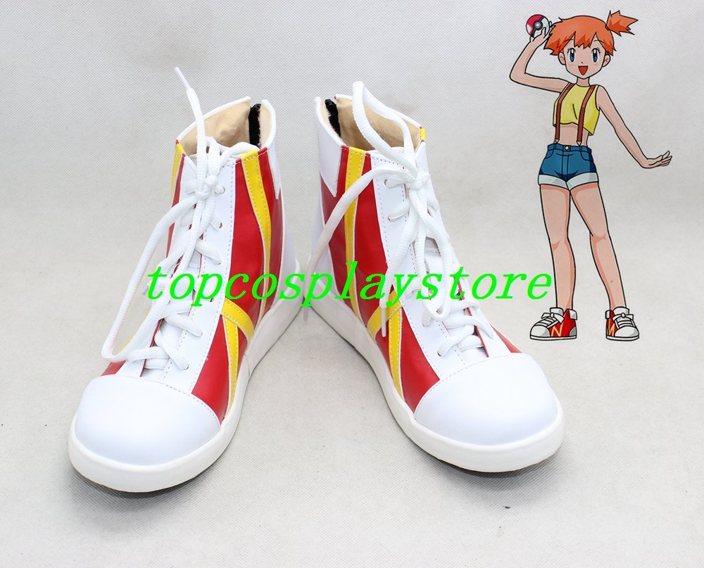 Pocket Monster Digital Monster Misty Cosplay Shoes boots Version B