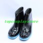 VOCALOID MIKU short black with blue sole cosplay shoes boots